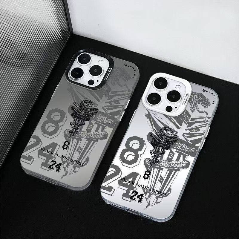 Custodia unica per iPhone 【commemorativa Black Mamba】