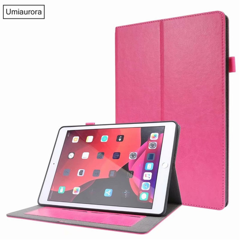 Leather Case with Inside Pocket for iPad