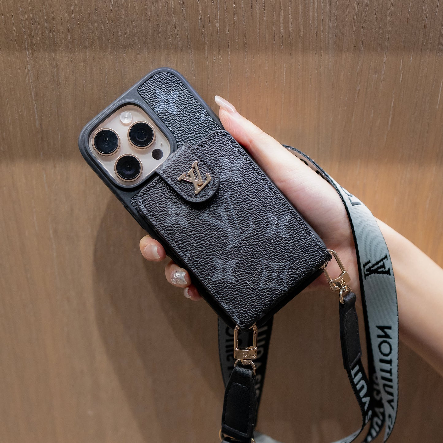 新款經典奢華卡包手機殼 010