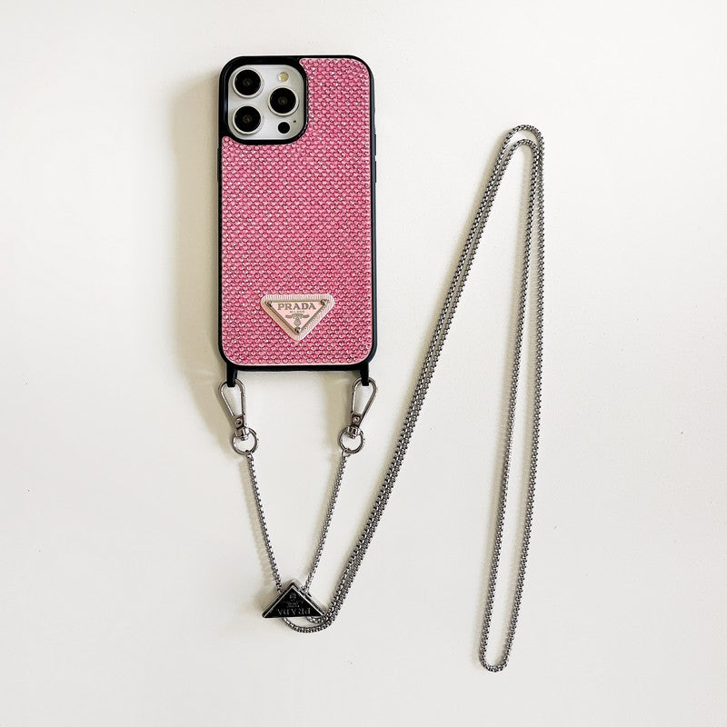 Pra Crossbody Crystal iPhone-Hülle