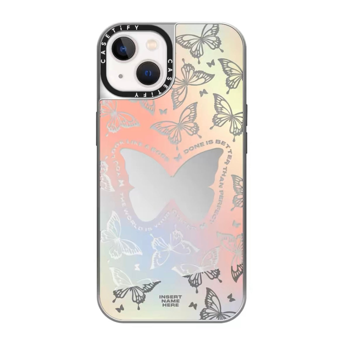 ETUI NA IPHONE „CASETIFY” w kolorze fantasy w kształcie motyla