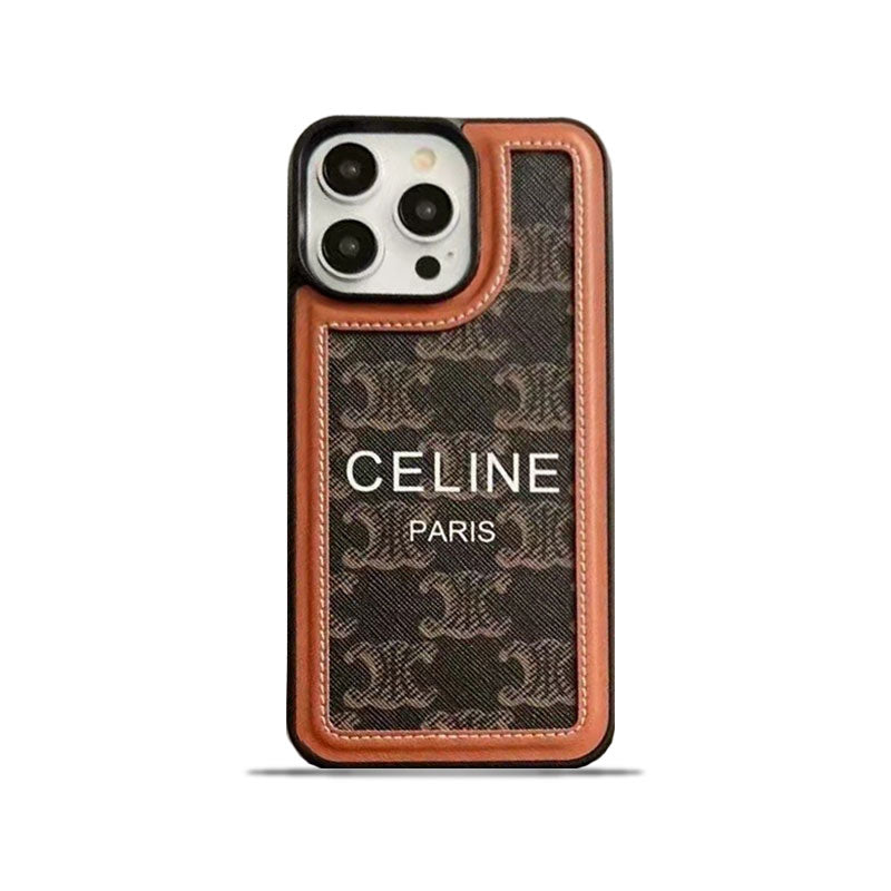 Fekete Celine iPhone tok szíjjal-SZ231124
