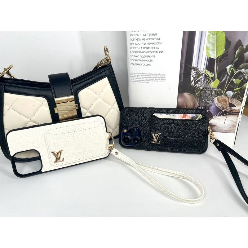 Lou Four Colors Card Bag Pouzdro na iPhone