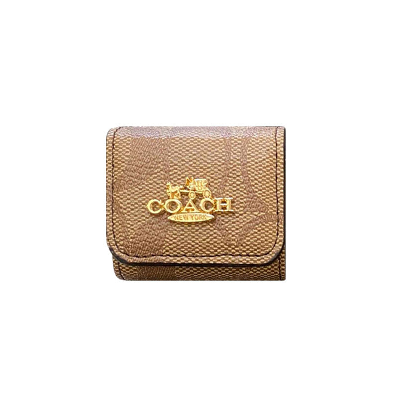 Luxuriöse Coach AirPods Pro Hüllen Hellbraun – LGK240425