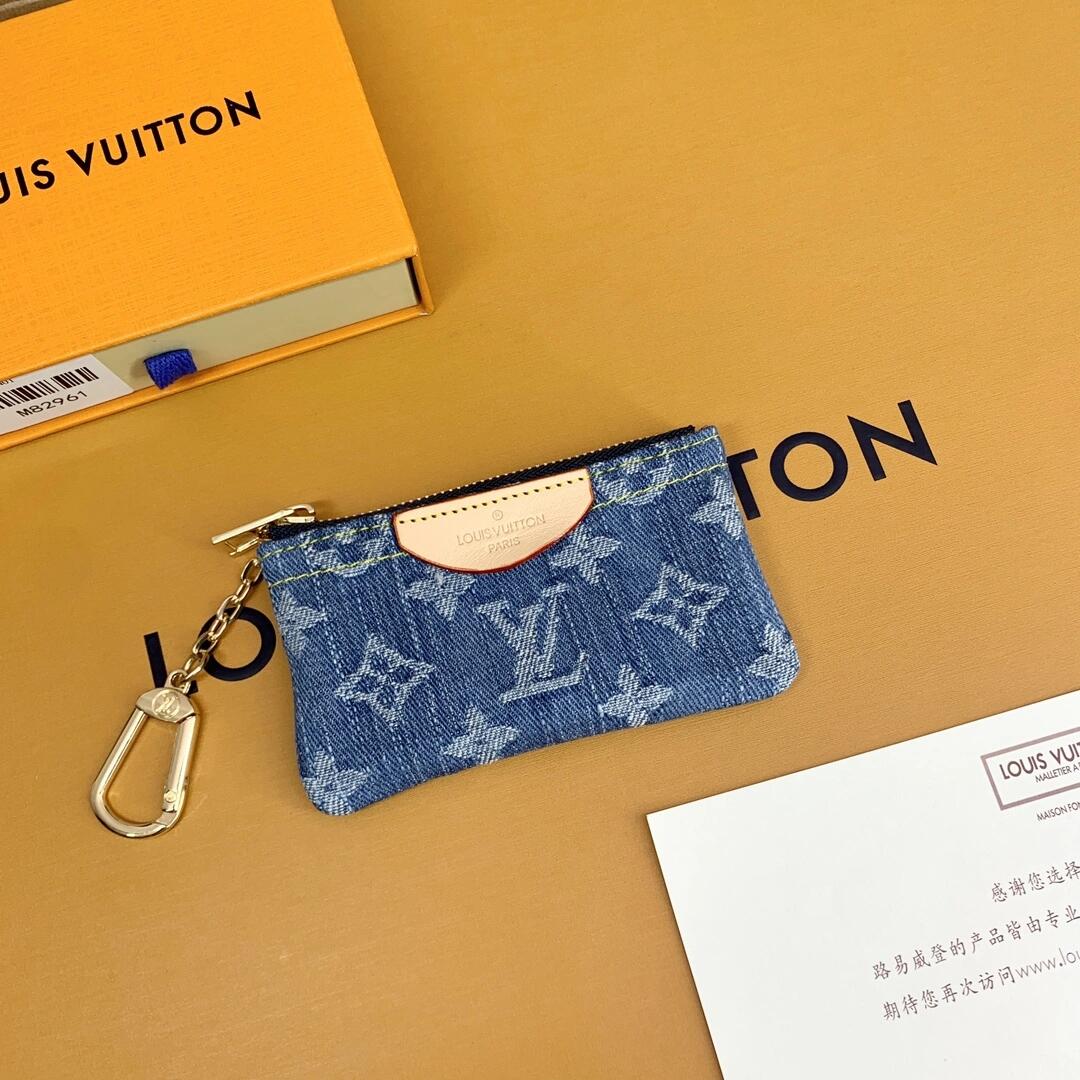 Luxus-Monogramm-Münzbeutel – stilvolle und kompakte Schlüsselanhänger-Geldbörse