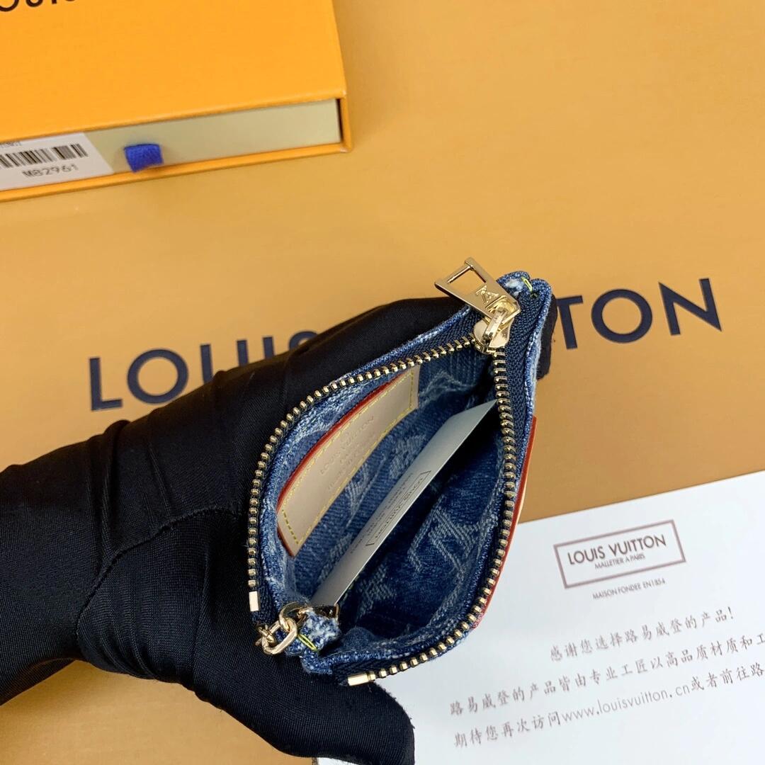 Luxus-Monogramm-Münzbeutel – stilvolle und kompakte Schlüsselanhänger-Geldbörse