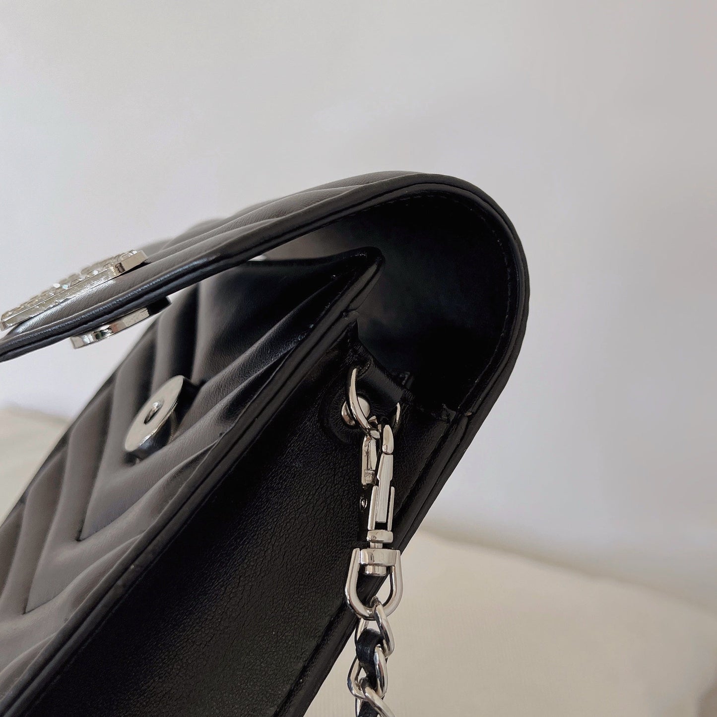 Sac de téléphone en cuir à bandoulière