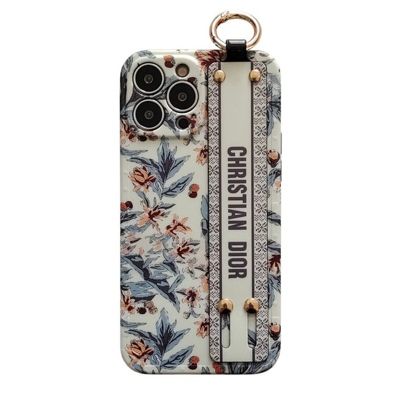 CD Purple & Bílý náramek na iPhone