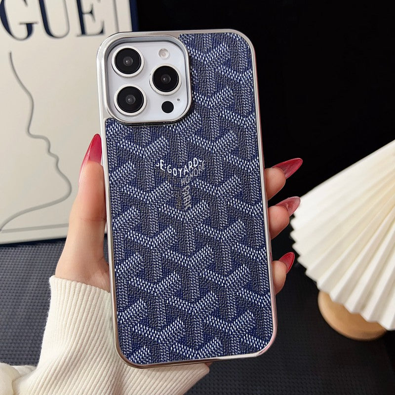 Goya Coque et skin iPhone multicolore en or blanc