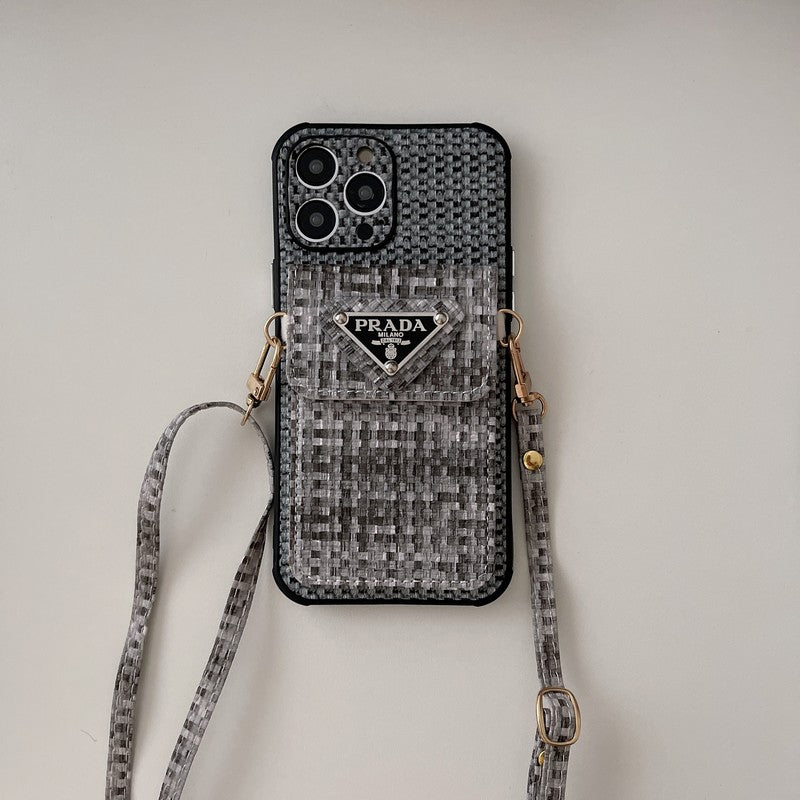 Pra Weave Card Bag Crossbody iPhone etui