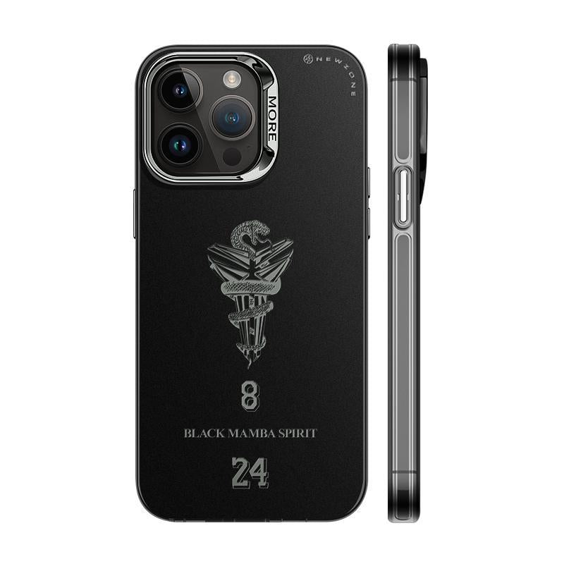Custodia unica per iPhone 【commemorativa Black Mamba】