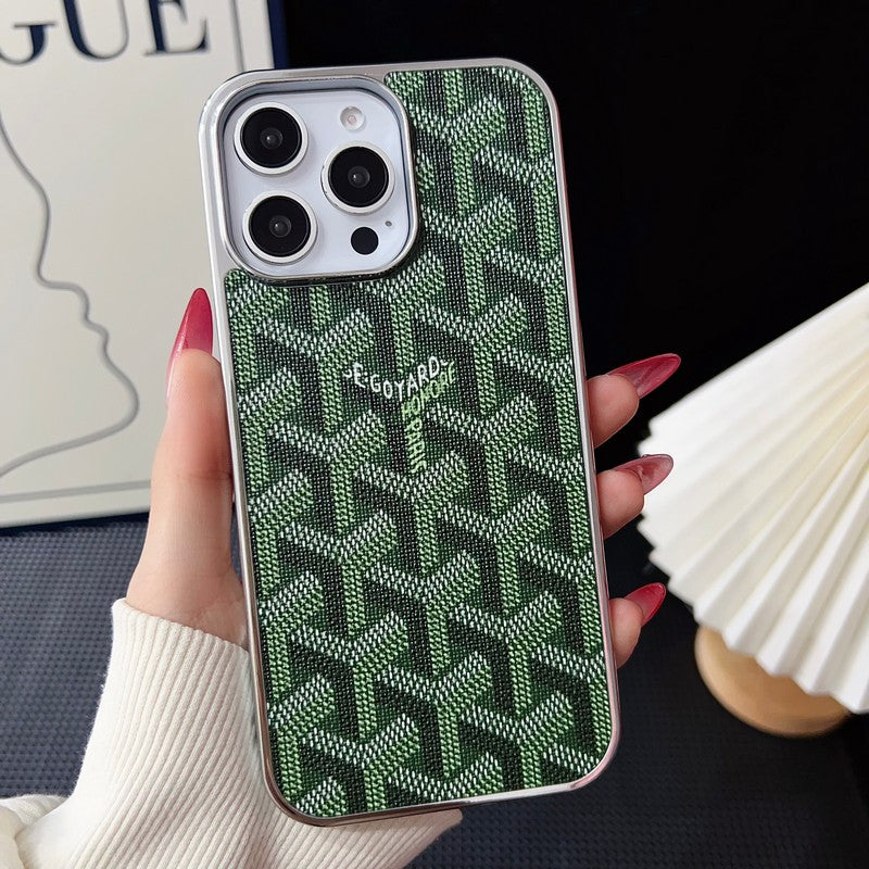 Goya Coque et skin iPhone multicolore en or blanc