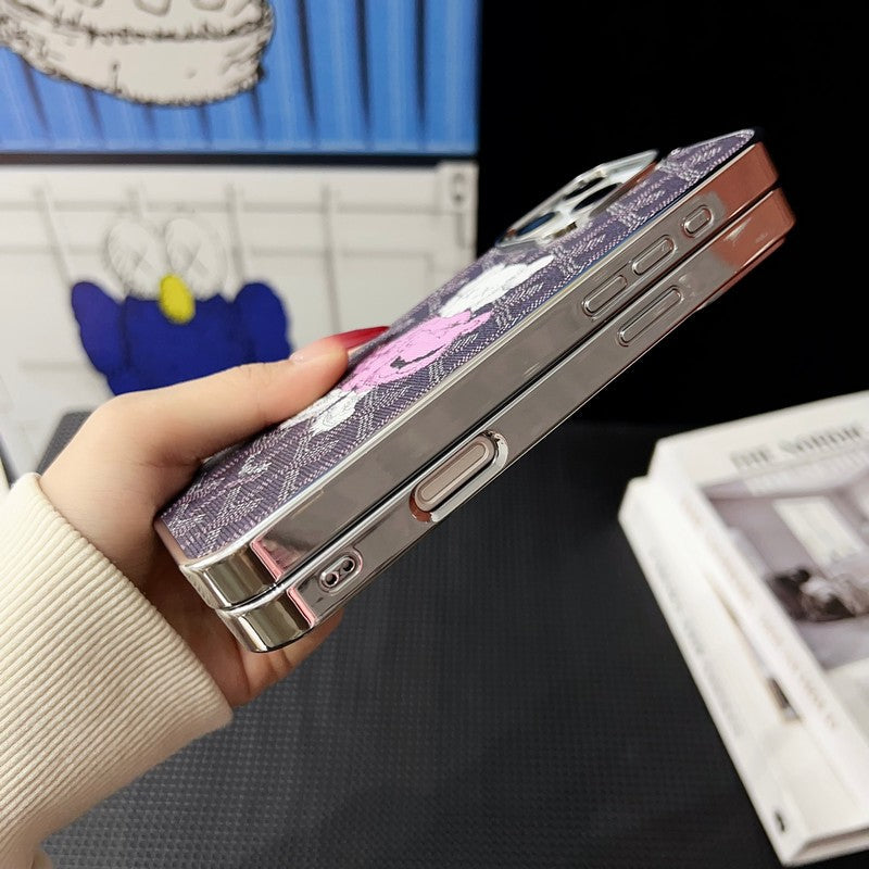 Capa para iPhone em ouro branco Goya x Kaw