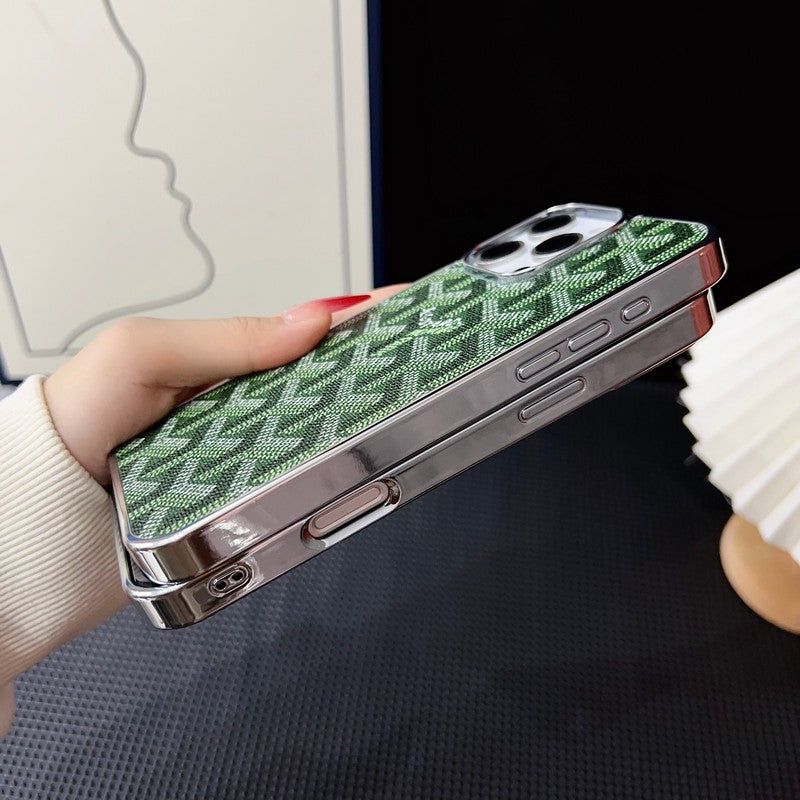 Goya Coque et skin iPhone multicolore en or blanc