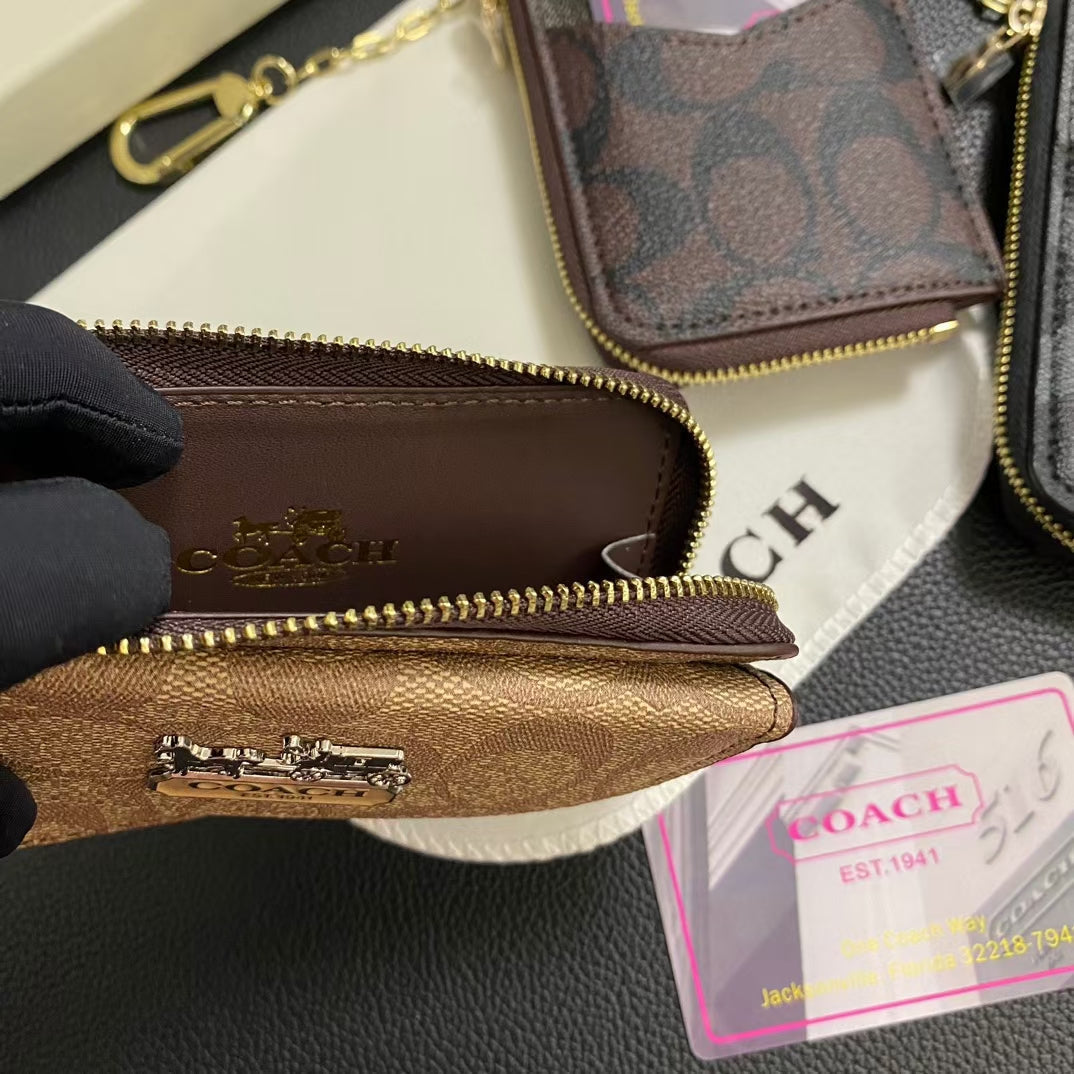 Chic CO tidløs klassisk kortholderlommebok med elegant design