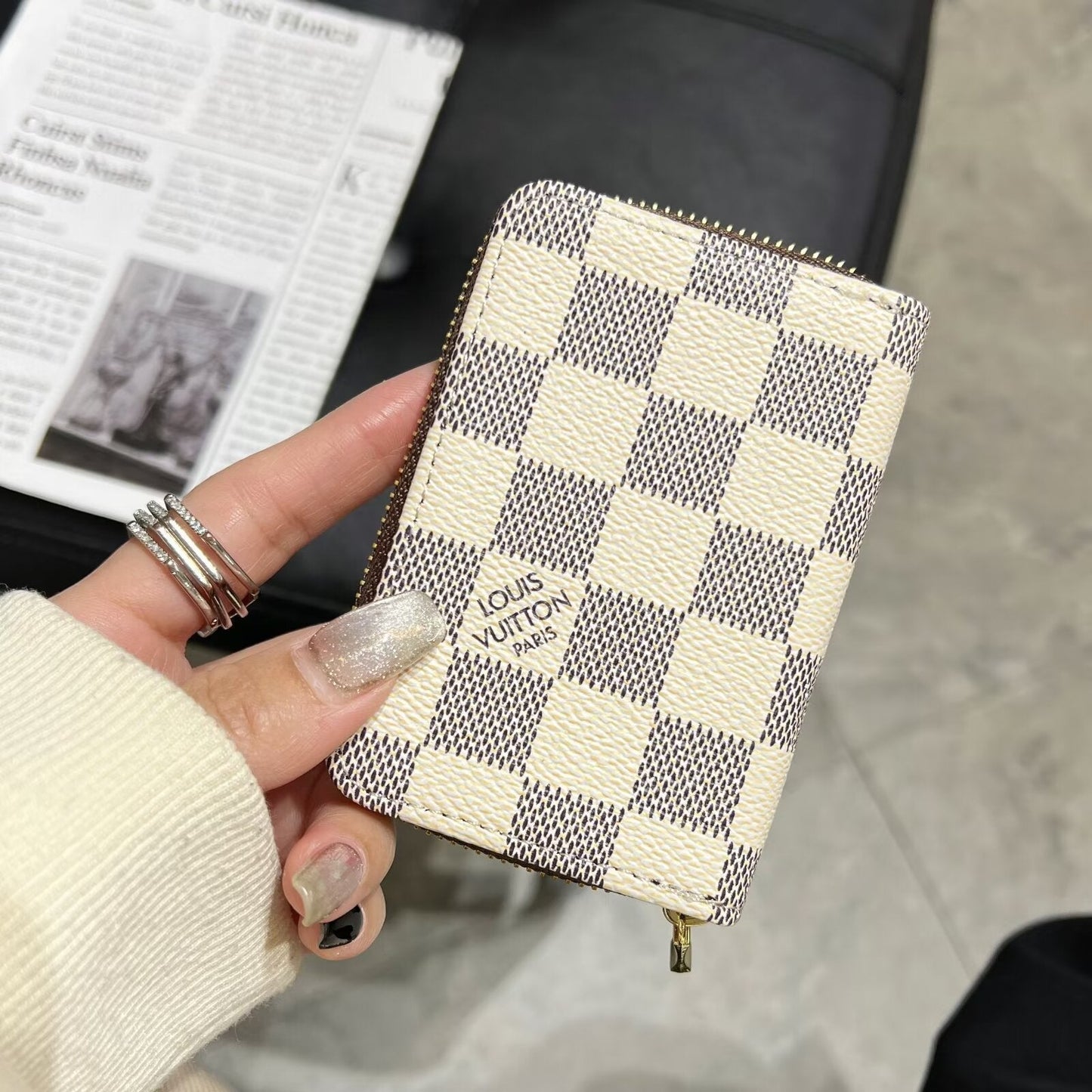 Luxusní kolekce Monogram Zipper Wallet – LV, GG a BBR