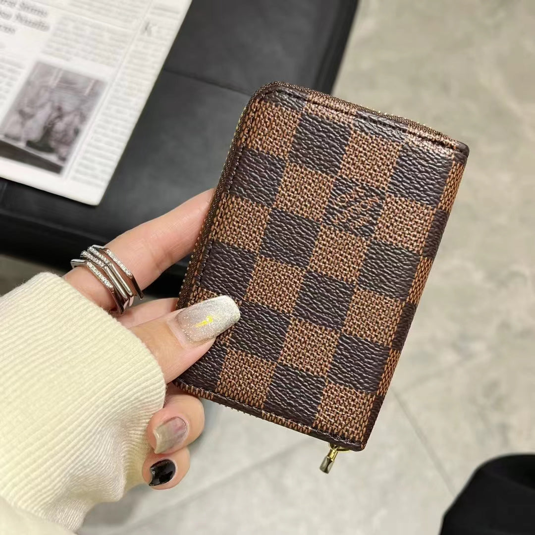 Luxusní kolekce Monogram Zipper Wallet – LV, GG a BBR