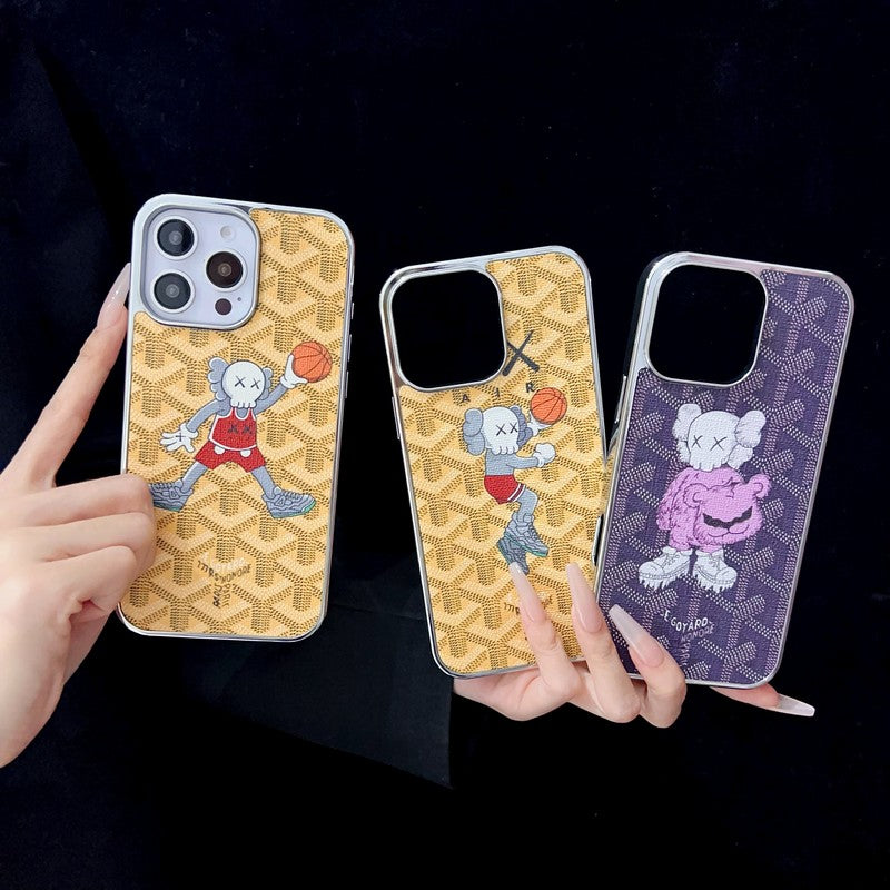 Capa para iPhone em ouro branco Goya x Kaw