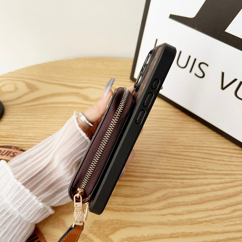 Lou GG kártyatartó láncos iPhone tok