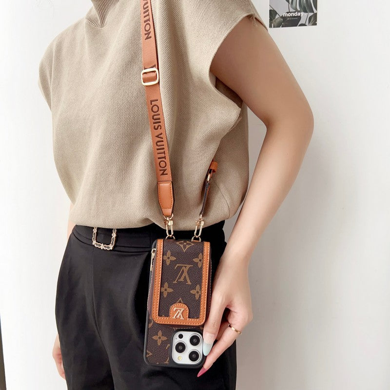 Lou GG kártyatartó láncos iPhone tok