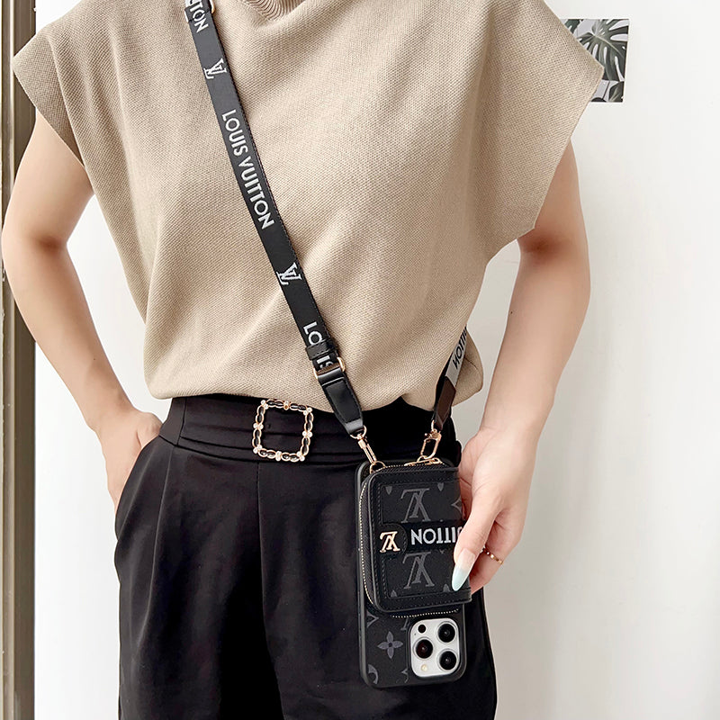 Lou GG řetízkové pouzdro na iPhone