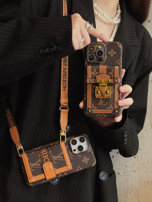 Husă pentru iPhone Lou Card Holder Chain