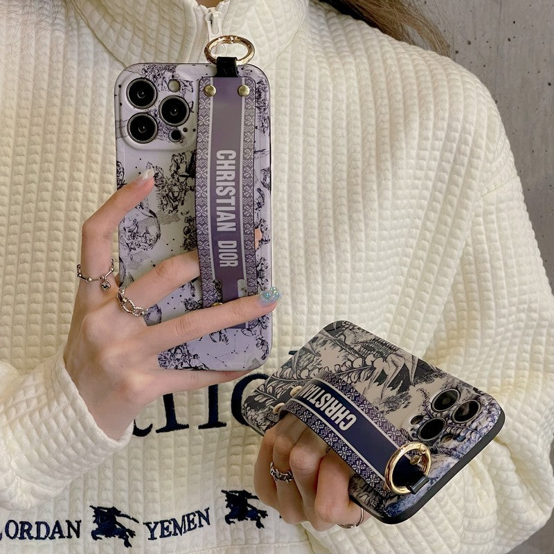 CD Vintage karszalagos iPhone tok