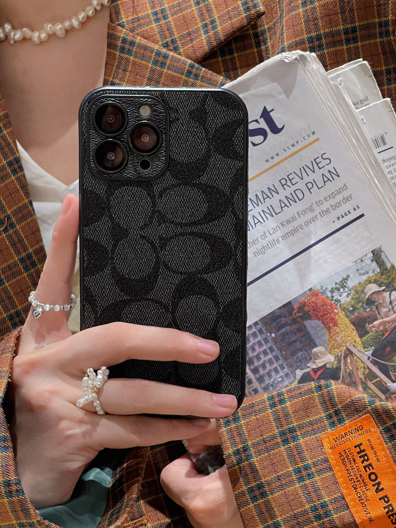 Coach iPhone Case černý -QB240402