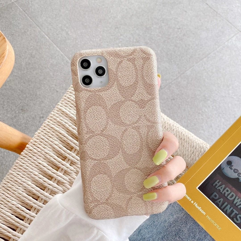 Pouzdro na iPhone Classic Coach Coffee -JDK241426