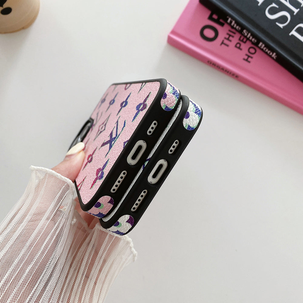 Barevné kožené pouzdro na iPhone Lou