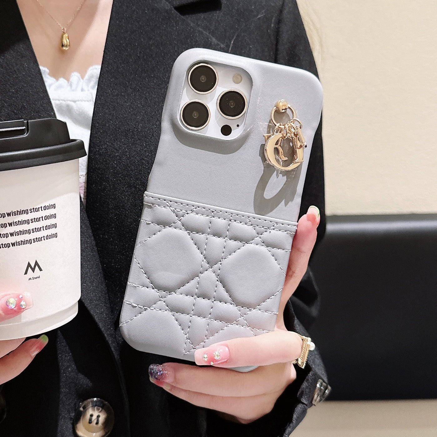 Husa iPhone din piele CD