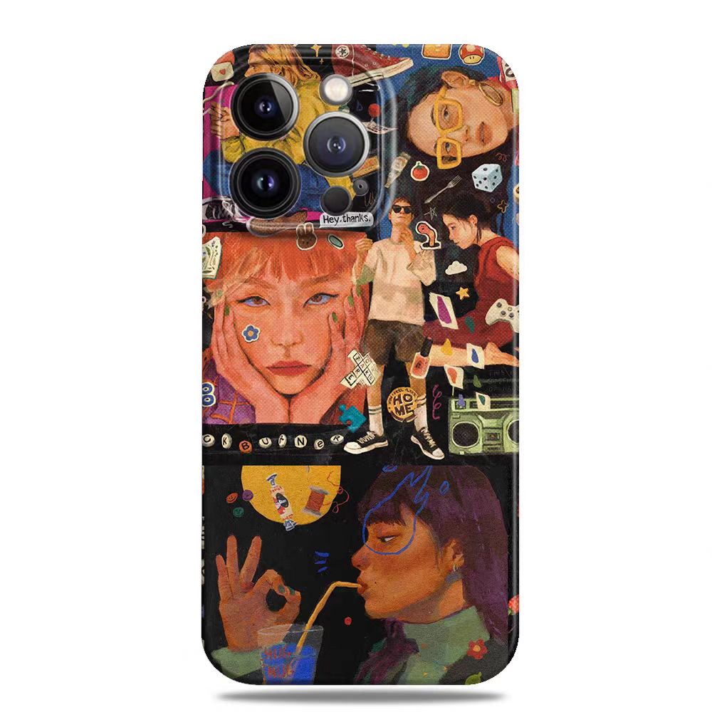 Bloemtelefoonhoesje 1