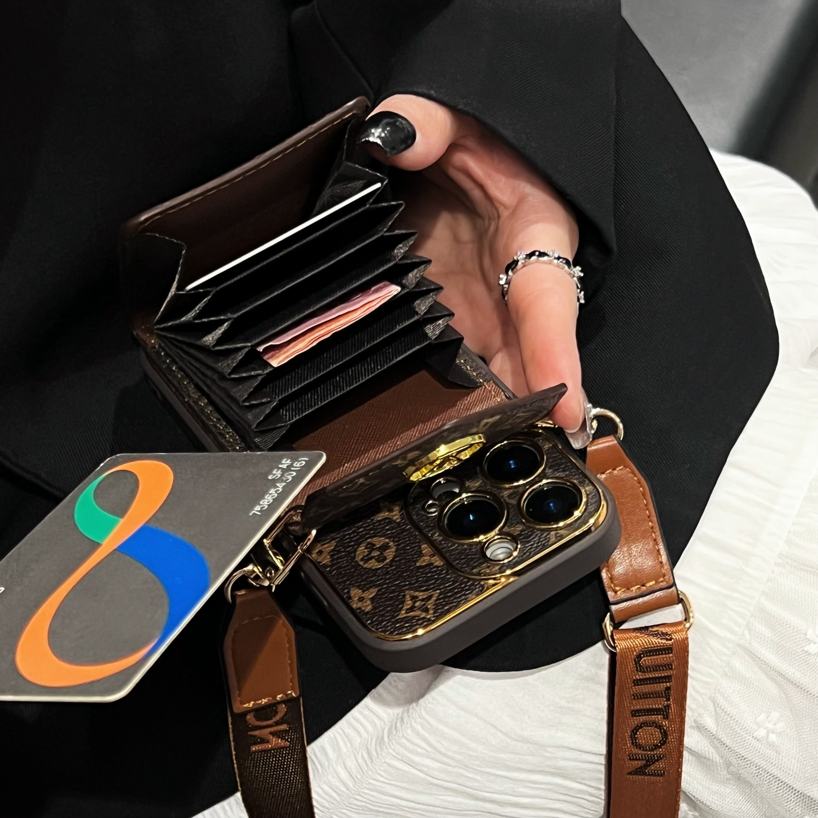 New Classic Luxury Card Holder Phone Case