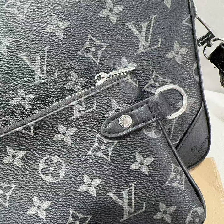 （Köp 3, betala för 2）Classic Monogram Trio Messenger Bag - ett måste-ha mode