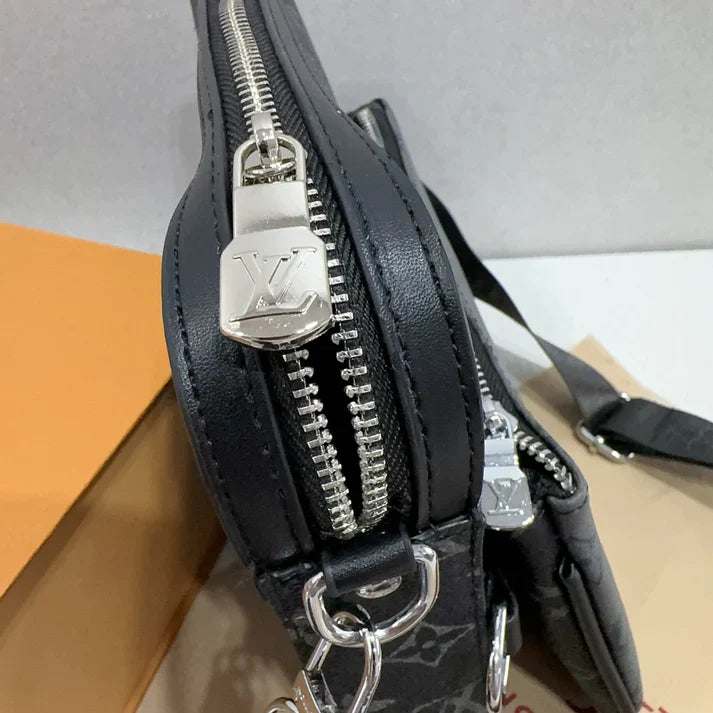 （Köp 3, betala för 2）Classic Monogram Trio Messenger Bag - ett måste-ha mode