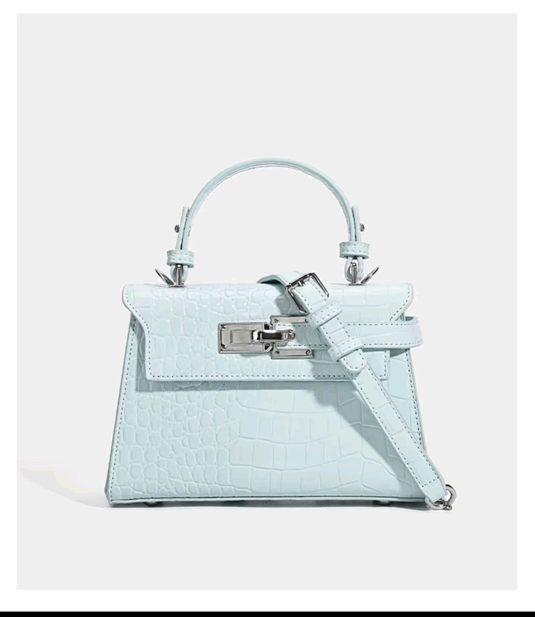 کیف کلی لوکس سبک کروکودیل چاپی