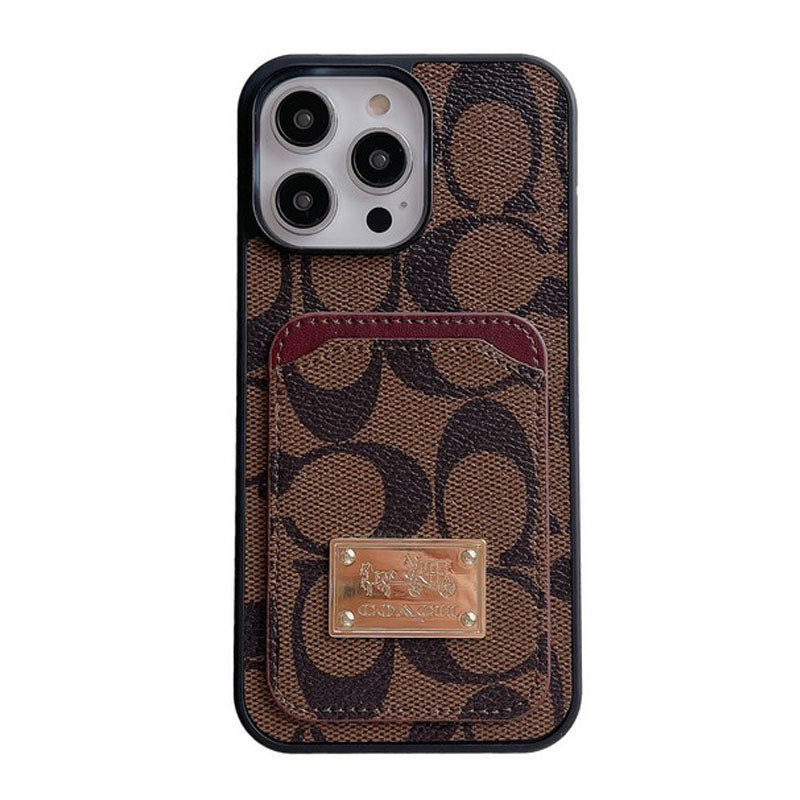 Coa Card Bag bőr iPhone tok