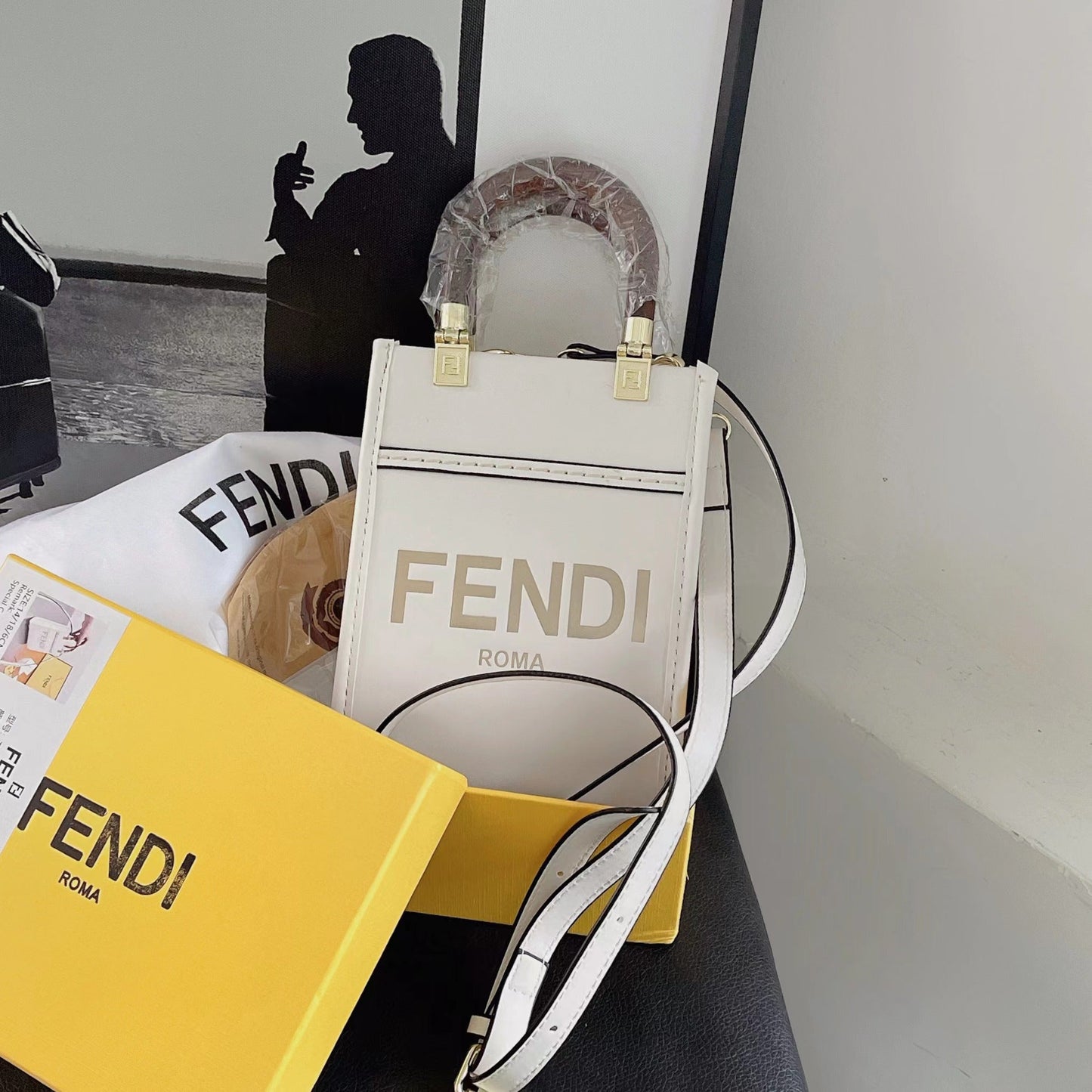 Sac fourre-tout classique avec bandoulière