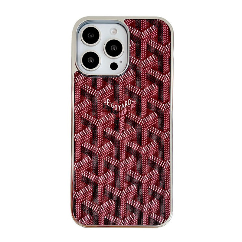 Goya Coque et skin iPhone multicolore en or blanc