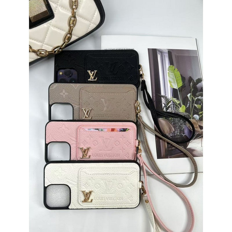 Husă pentru iPhone Lou Four Colors Card Bag