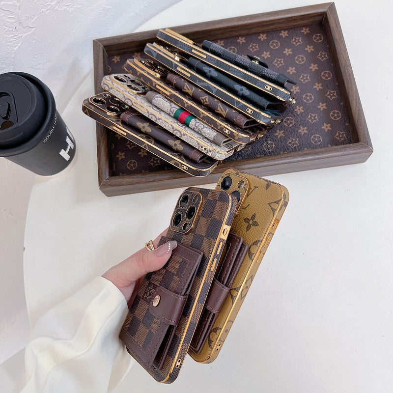 Lou Classic Color Card Bag Pouzdro na iPhone