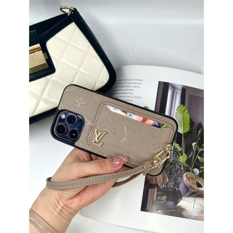 Husă pentru iPhone Lou Four Colors Card Bag