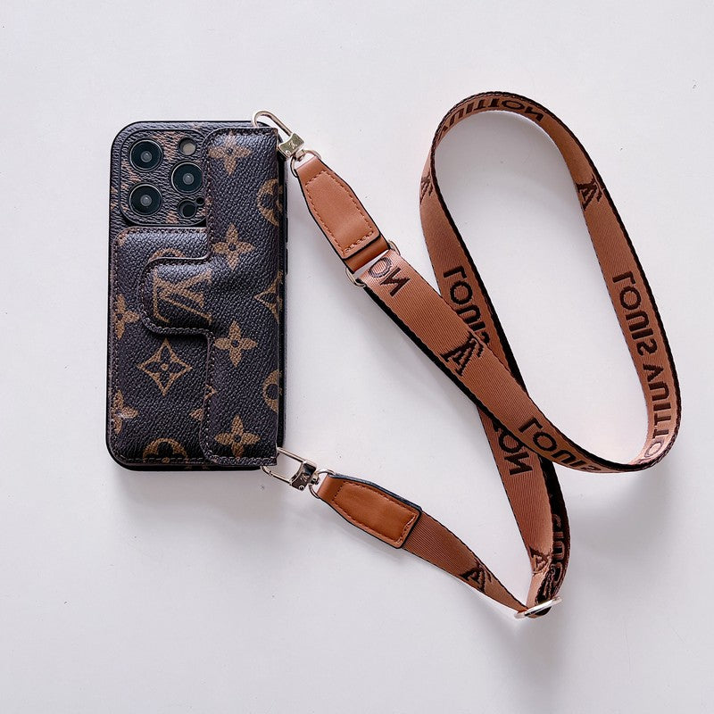 Lou Side kártyatartó Crossbody iPhone tok