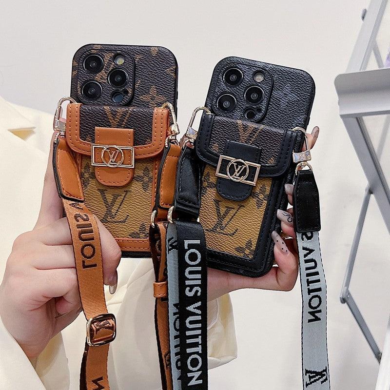 Crossbody pouzdro na iPhone Card Holder