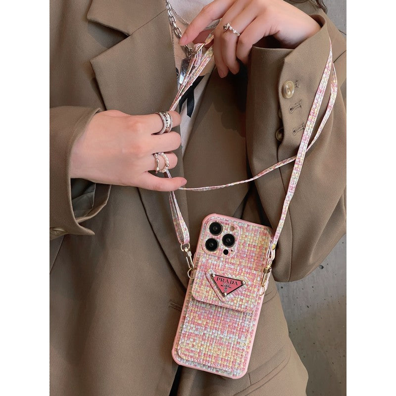 Pra Weave Card Bag Crossbody iPhone etui