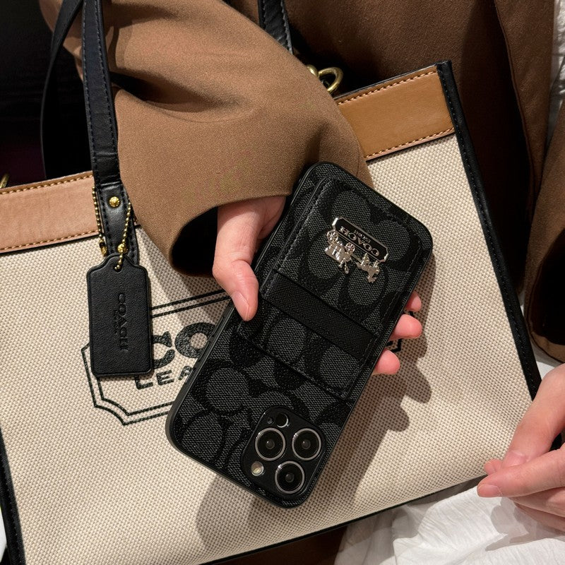 Coa 卡包皮革 iPhone 保護殼