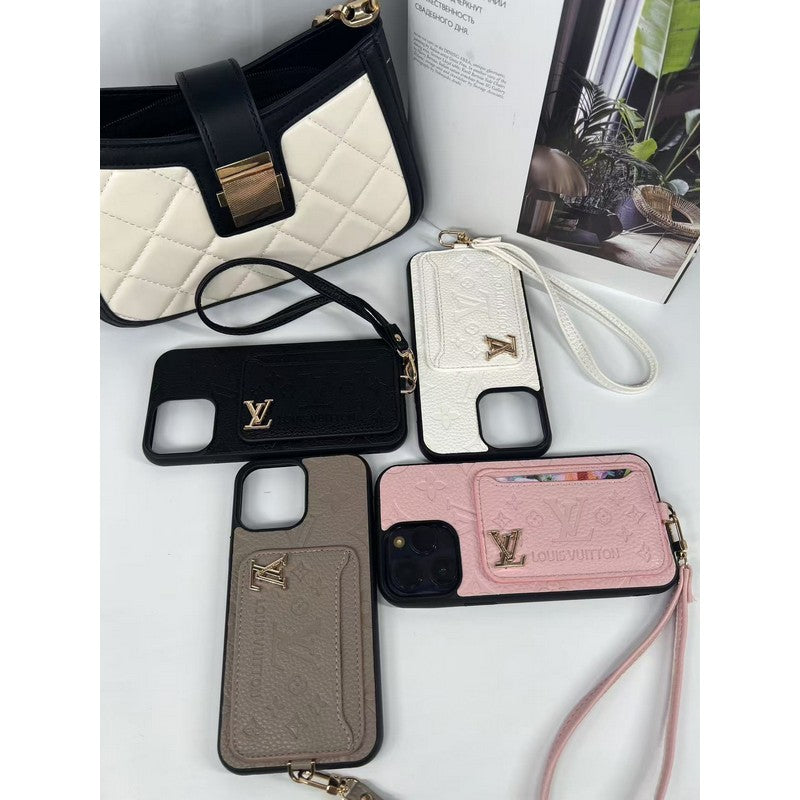 Husă pentru iPhone Lou Four Colors Card Bag