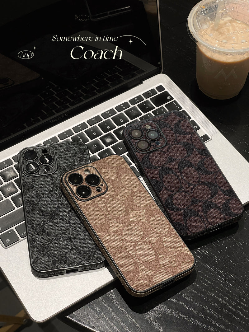 Coach iPhone Case černý -QB240402