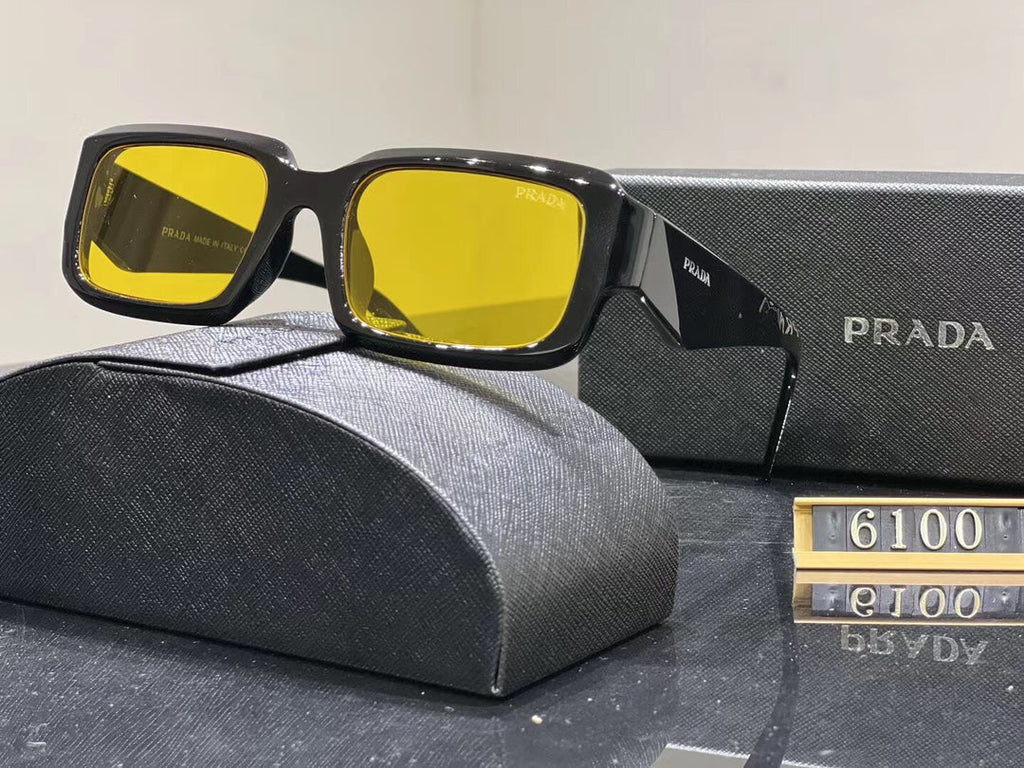 Nízké čtvercové sluneční brýle 6100