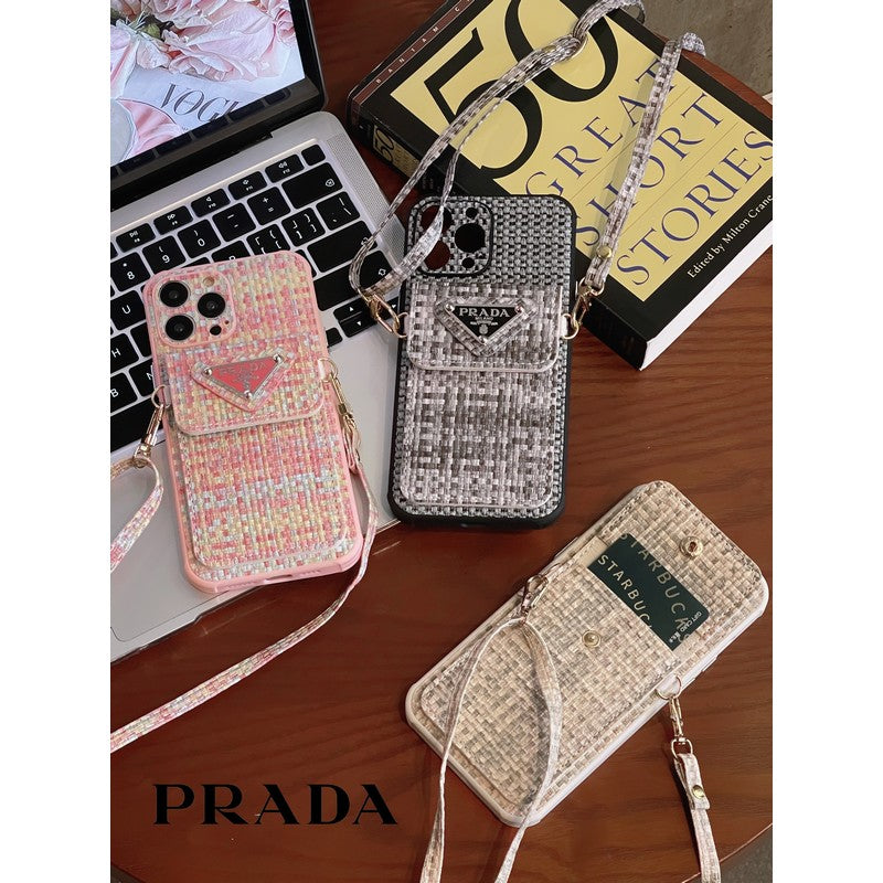 Pra Weave Card Bag Crossbody iPhone etui